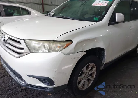 2013 Toyota Highlander Plus from USA, damaged, VIN 5TDZA3EH9DS036342
